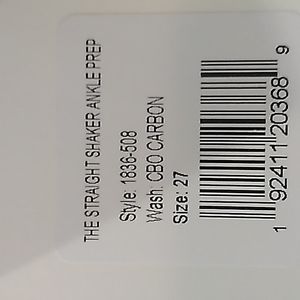 Mother jeans The straight shaker ankle prep size 27